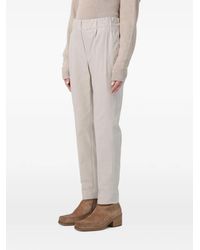 Brunello Cucinelli - Straight-Leg Tailored Trousers - Lyst
