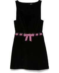 Vivetta - Minikleid Mit Gürtel - Lyst