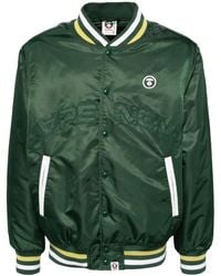 Aape By A Bathing Ape - Veste Bomber À Patch Logo - Lyst