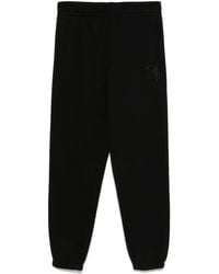 DKNY - Rhinestone-Logo Trousers - Lyst