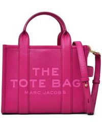 Marc Jacobs - Sac à main The Small Tote bag en cuir - Lyst