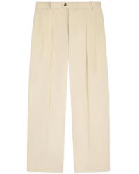KENZO - Pleated Tailored Trousers - Lyst