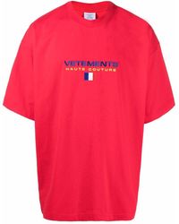 Vetements Cotton Unisex Flag T-shirt in Black for Men | Lyst