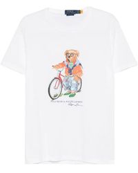Polo Ralph Lauren - Short Sleeves Summer Bear T-Shirt - Lyst