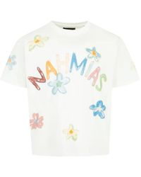 NAHMIAS - Super Bloom Boxy T-Shirt - Lyst