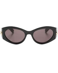 Gucci - Gafas de sol Double G con montura cat eye - Lyst