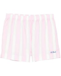 MC2 Saint Barth - Short À Rayures - Lyst