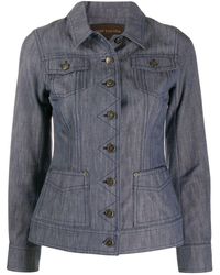 Louis Vuitton Jeansjacke aus den 2000s - Blau