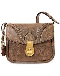The Bridge - Tassel-Detail Logo-Plaque Cross Body Bag - Lyst
