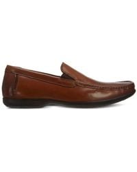 Clarks - Finer Sun Leather Loafers - Lyst