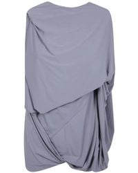 Entire studios - Haut Asymétrique À Design Drapé - Lyst