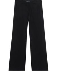 Brooks Brothers - Wide-Leg Virgin Wool Trousers - Lyst
