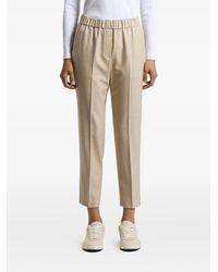 Peserico - Pantalones con cinturilla elástica - Lyst