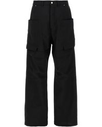 Rick Owens - Stefan Cargo Broek Met Verlaagd Kruis - Lyst