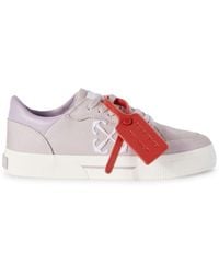 Off-White c/o Virgil Abloh - New Low Vulcanized Canvas Sneakers - Lyst