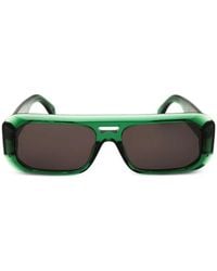 Palm Angels - Lunettes De Soleil À Monture Carrée - Lyst