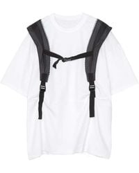 Yoshio Kubo - Buckle-Strap T-Shirt - Lyst