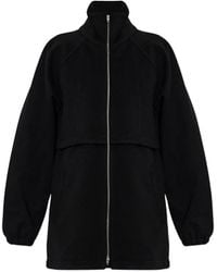 Jil Sander - Stand-Up Collar Wool Jacket - Lyst