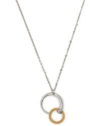 Charriol - Infinity Zen Necklace - Lyst