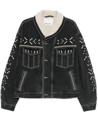 Isabel Marant - Veste En Jean Jackson À Broderies - Lyst