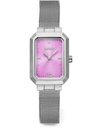 DKNY - Rectangular-Case Mesh-Bracelet 22Mm Watch - Lyst