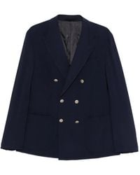 Eleventy - Double-Breasted Pocket Jacket - Lyst