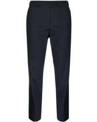 Theory - Mid-rise Cropped Trousers - Lyst
