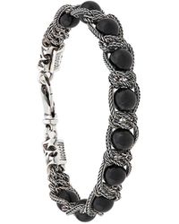 Emanuele Bicocchi - Beaded Chain Bracelet - Lyst