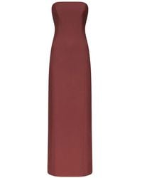 Loulou de Saison - Shilo Bustier Maxi Dress - Lyst