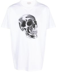 Alexander McQueen - T-shirt à imprimé graphique - Lyst