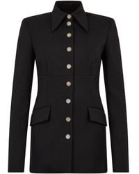 Roberto Cavalli - Blazer con botones - Lyst