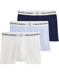 Polo Ralph Lauren - Logo-Waistband Boxers (Pack Of Three) - Lyst