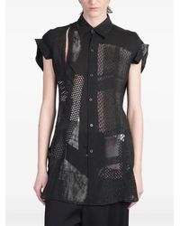 Y's Yohji Yamamoto - Chemise À Manches Courtes - Lyst
