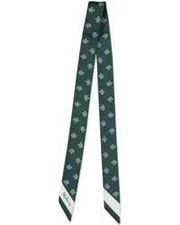 Mulberry - Small Skinny Tree-Print Scarf - Lyst