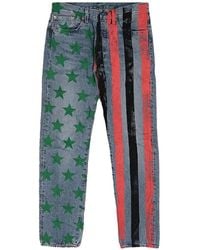 DENIM TEARS - Cactus Plant Flea Market 4Th Of July Striped Jeans - Lyst