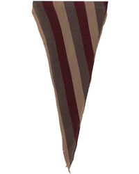 Botto Giuseppe - Stripe-Print Scarf - Lyst