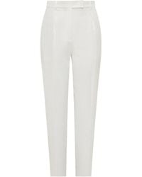 Max Mara - Pleated Tapered Trousers - Lyst