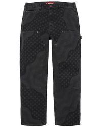 Supreme - Flag Double Knee Jeans - Lyst