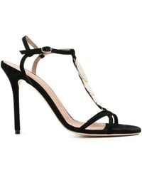 Malone Souliers - Embellished T-Bar Sandals - Lyst
