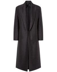 Alberta Ferretti - Shawl-Collar Coat - Lyst