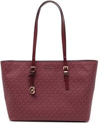 Michael Kors - Large Quinn Signature Logo Tote - Lyst