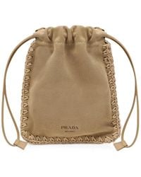 Prada - Whipstitch-Trim Smartphone Case - Lyst