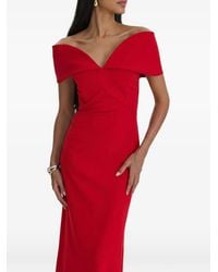 MOOS STUDIO - V-Neck Maxi Dress - Lyst
