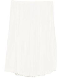 N°21 - Elasticated-Waistband Pleated Skirt - Lyst