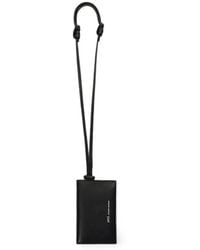 Ami Paris - Etienne Strap Taurillon-Leather Envelope Card Holder - Lyst