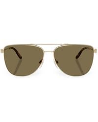 Polo Ralph Lauren - Lunettes De Soleil À Monture Pilote - Lyst