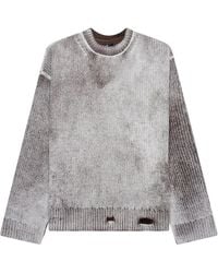 Represent - Pull À Design Côtelé - Lyst