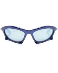 Balenciaga - Occhiali Da Sole Oversize - Lyst