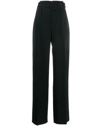 Off-White c/o Virgil Abloh - High-Waisted Belted Trousers - Lyst
