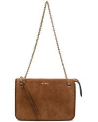 Etro - Logo-Detail Letaher Shoulder Bag - Lyst